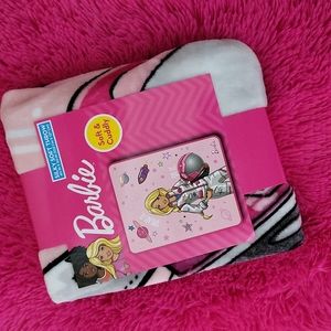 Barbie throw blanket
